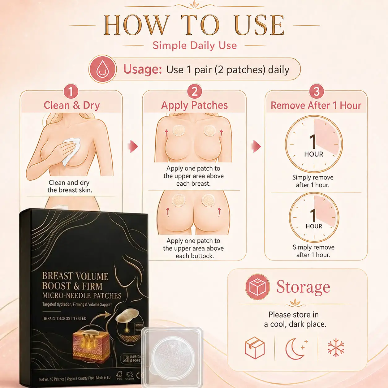 NATRAVOR® Breast Enhancement Patches