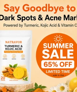 NATRAVOR® Turmeric Kojic Glow Pads