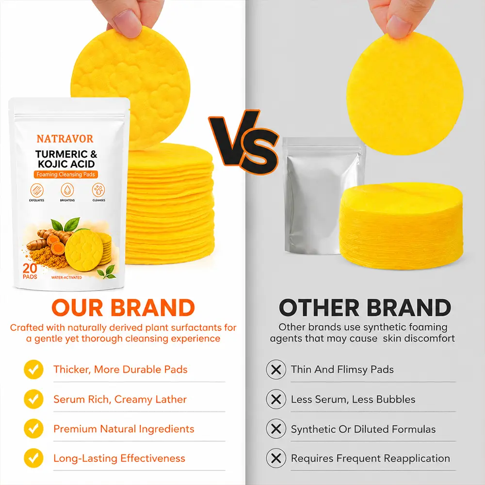 NATRAVOR® Turmeric Kojic Glow Pads