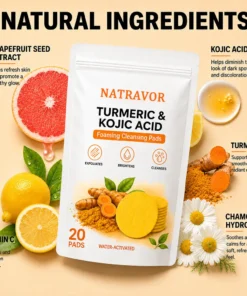 NATRAVOR® Turmeric Kojic Glow Pads