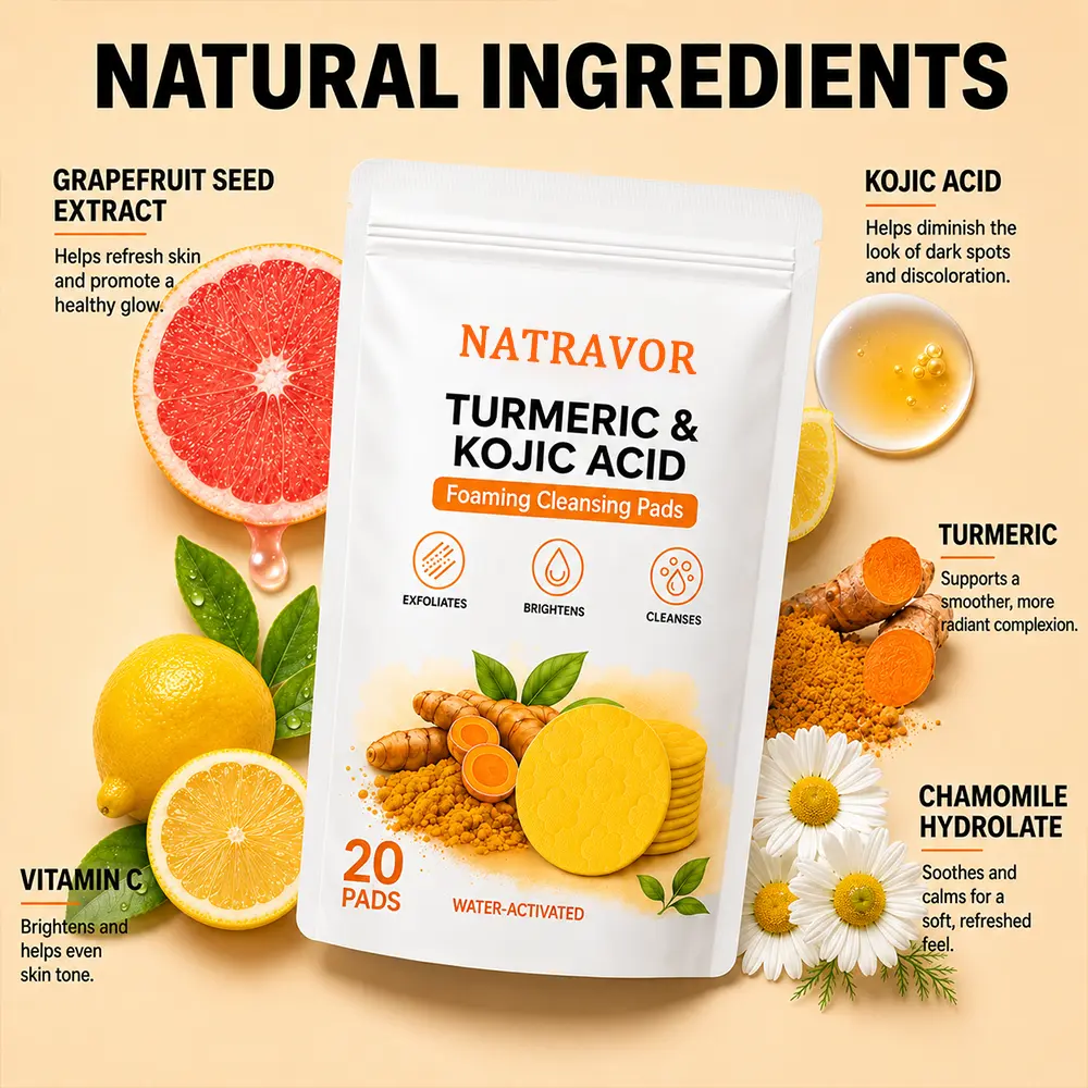NATRAVOR® Turmeric Kojic Glow Pads