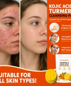 NATRAVOR® Turmeric Kojic Glow Pads