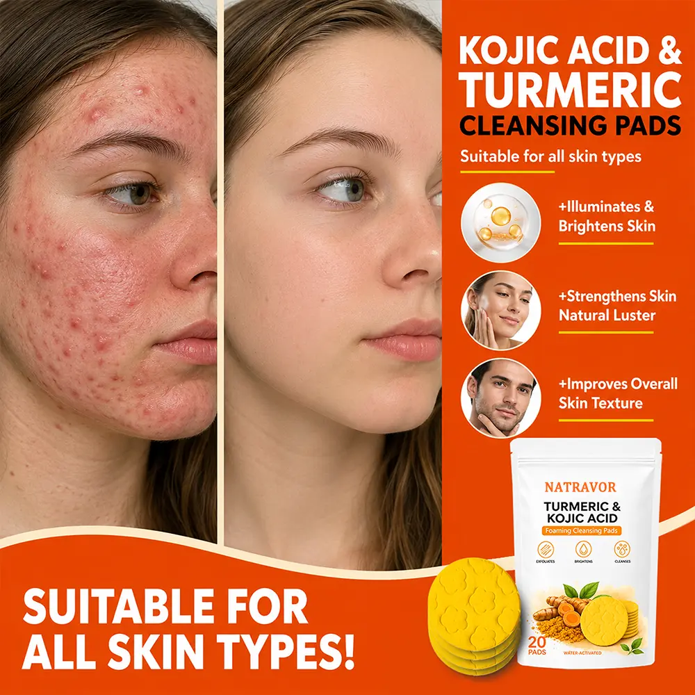 NATRAVOR® Turmeric Kojic Glow Pads
