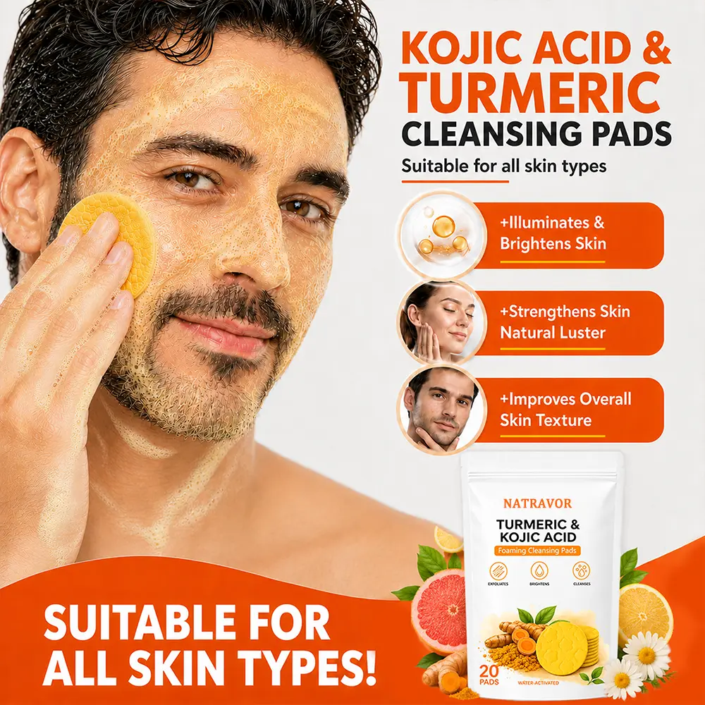 NATRAVOR® Turmeric Kojic Glow Pads