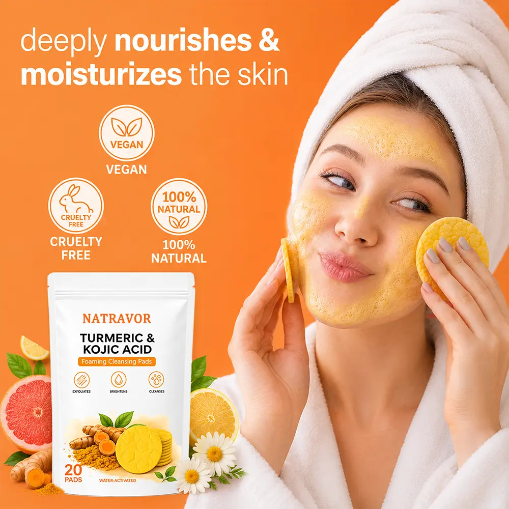 NATRAVOR® Turmeric Kojic Glow Pads