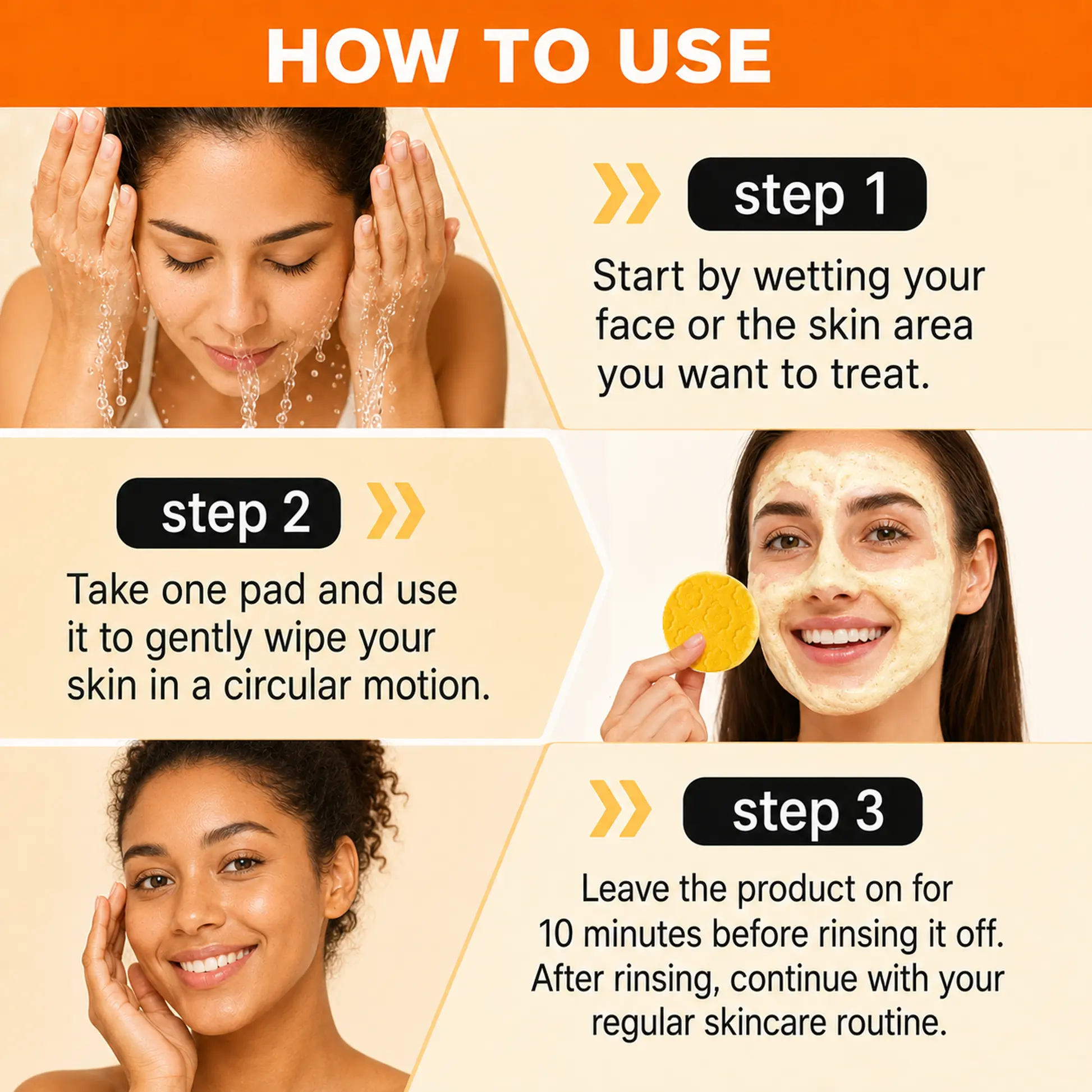 NATRAVOR® Turmeric Kojic Glow Pads