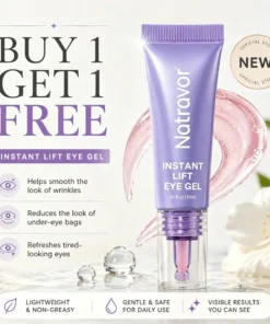 Natravor Instant Lift Eye Gel – Smooth Wrinkles & Reduce the Look of Under-Eye Bags