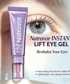 Natravor Instant Lift Eye Gel – Smooth Wrinkles & Reduce the Look of Under-Eye Bags