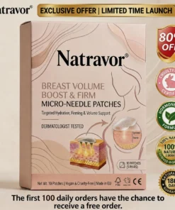 Natravor Targeted Breast Enhancement Advanced Nano-Microneedle Patches