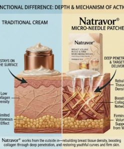 Natravor Targeted Breast Enhancement Advanced Nano-Microneedle Patches