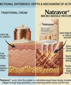 Natravor Targeted Breast Enhancement Advanced Nano-Microneedle Patches