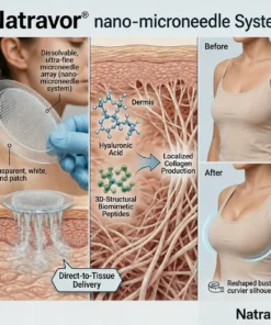 Natravor Targeted Breast Enhancement Advanced Nano-Microneedle Patches