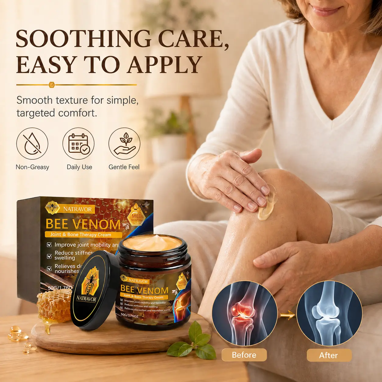 NATRAVOR® Bee Venom Joint & Muscle Relief Cream