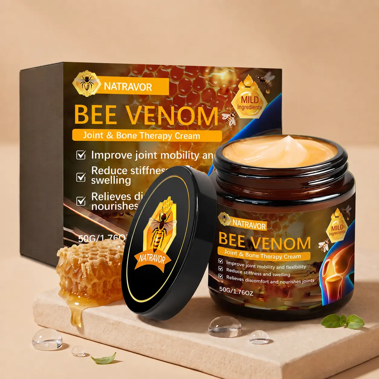 NATRAVOR® Bee Venom Joint & Muscle Relief Cream