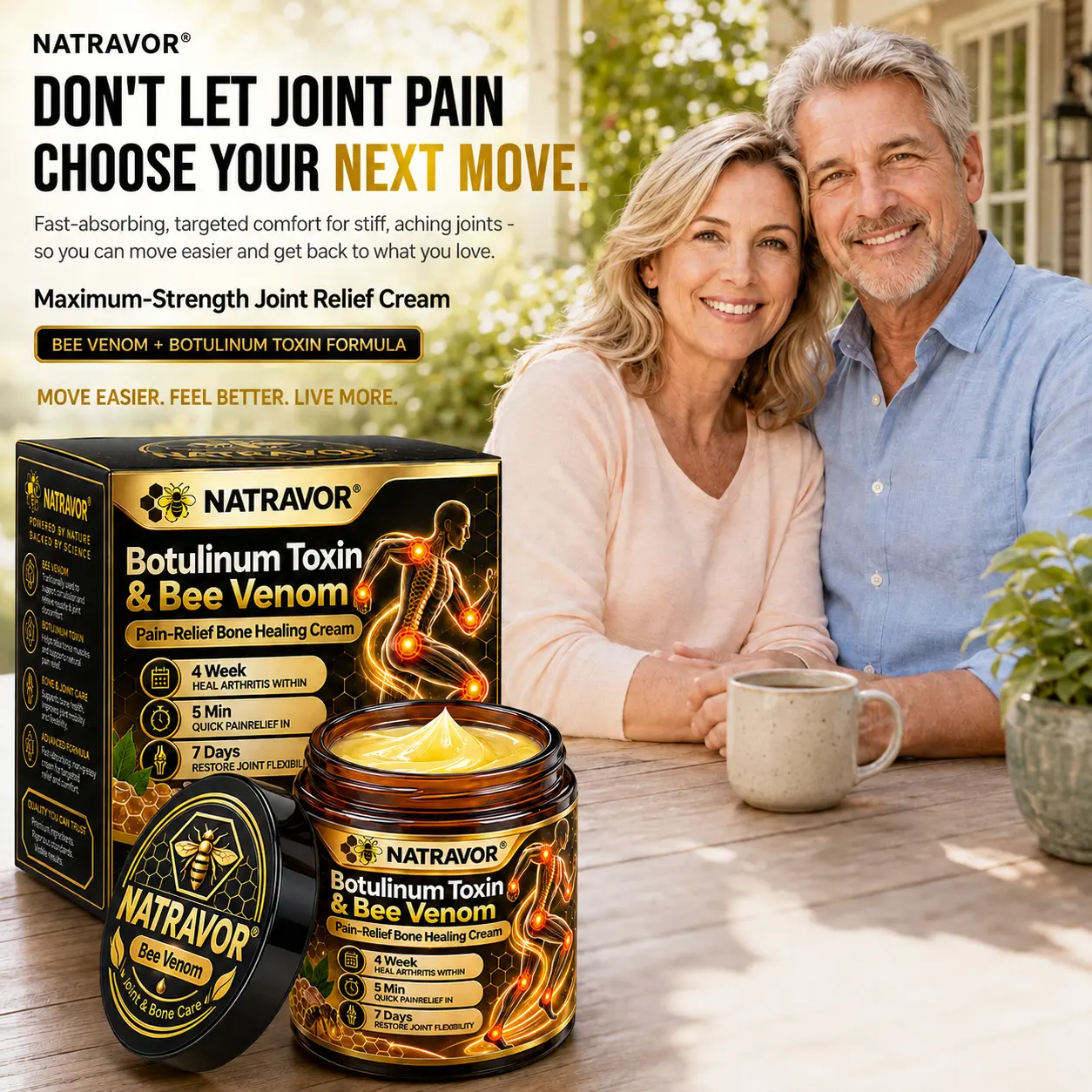 NATRAVOR® Maximum-Strength Joint Relief Cream