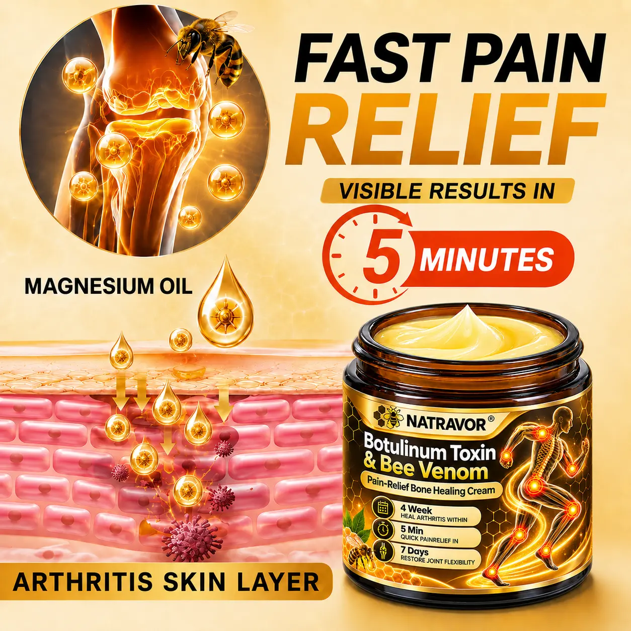 NATRAVOR® Maximum-Strength Joint Relief Cream