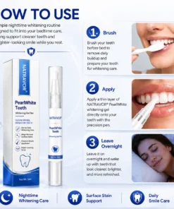 NATRAVOR® PearlWhite Teeth Whitening Gel Pen
