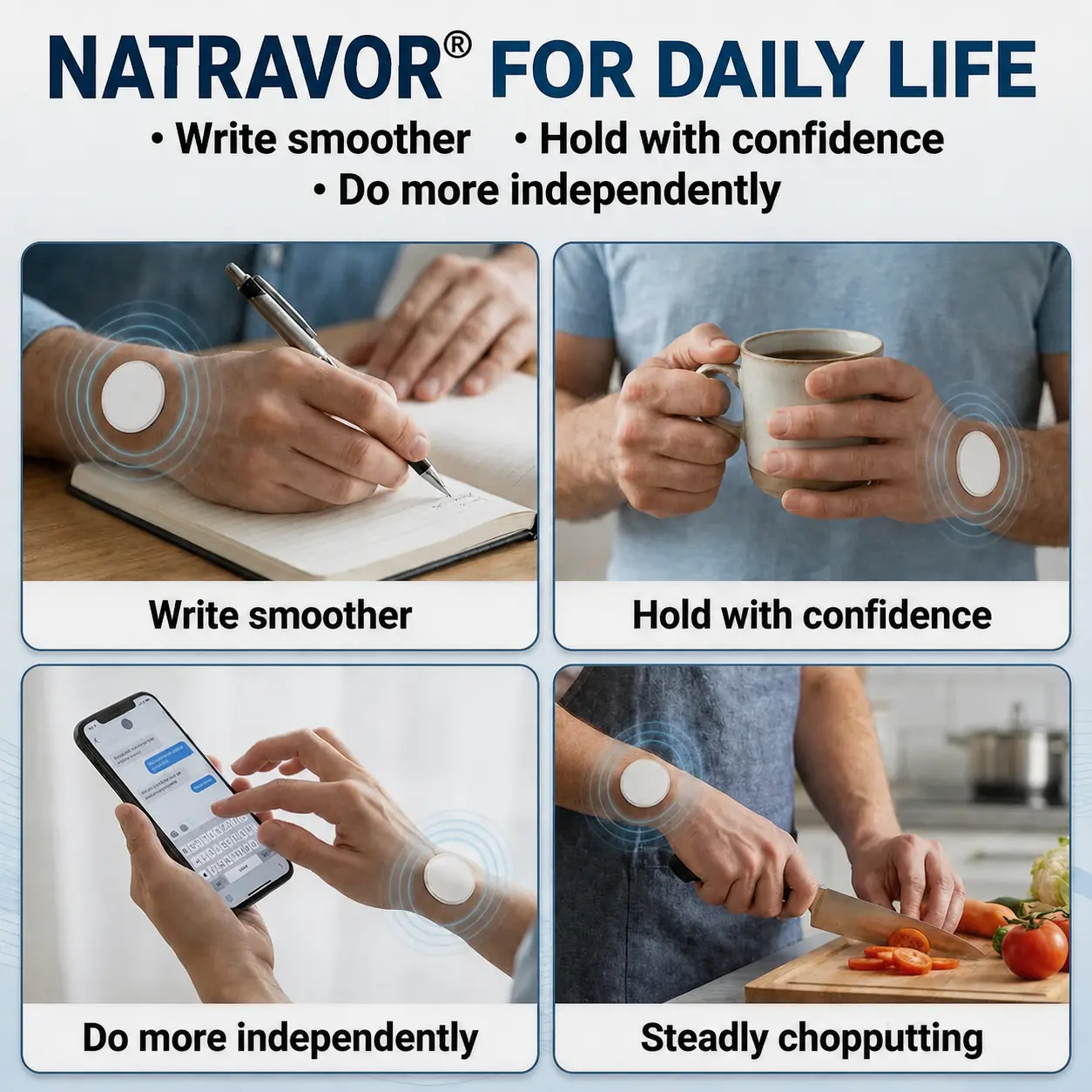 NATRAVOR® Tremor Control Patch