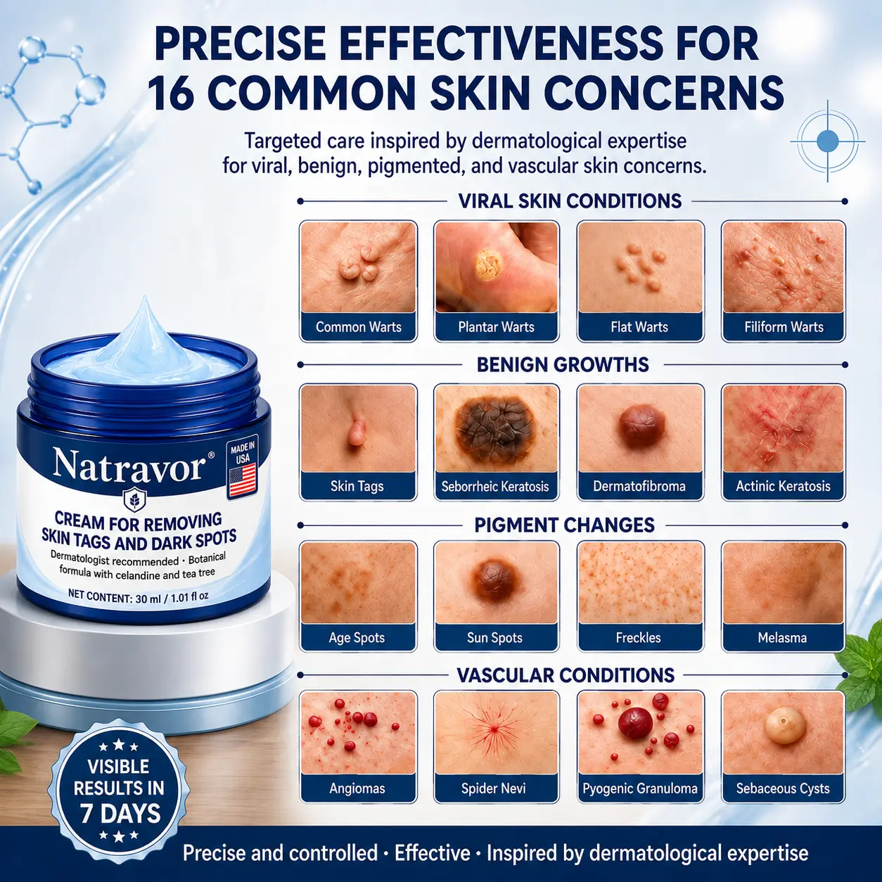 Natravor® 7-Day Cream for Skin Tags & Spots