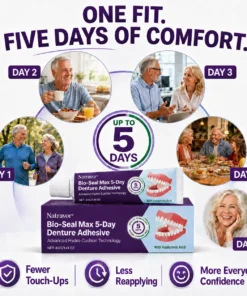 Natravor® Bio-Seal Max 5-Day Denture Adhesive