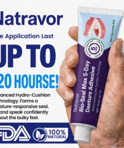 Natravor® Bio-Seal Max 5-Day Denture Adhesive