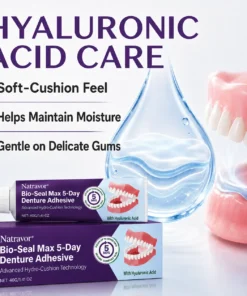 Natravor® Bio-Seal Max 5-Day Denture Adhesive