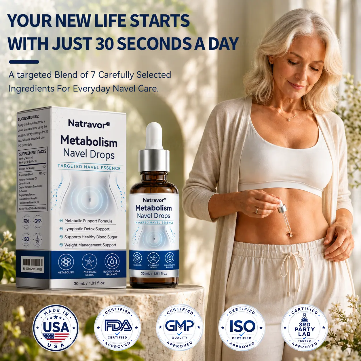 Natravor® Metabolism Navel Drops