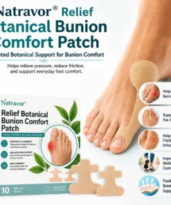 Natravor® Relief Botanical Bunion Comfort Patcht