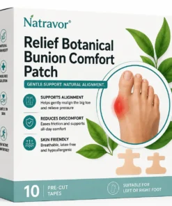 Natravor® Relief Botanical Bunion Comfort Patcht