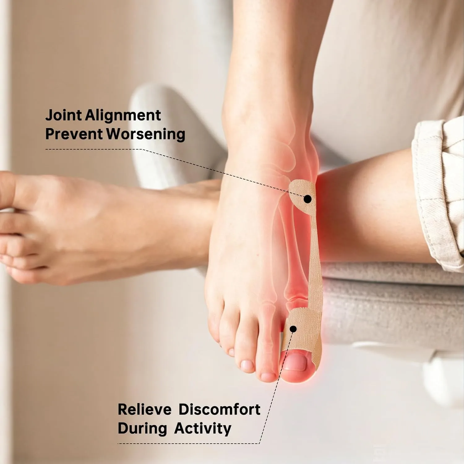 Natravor® Relief Botanical Bunion Comfort Patcht