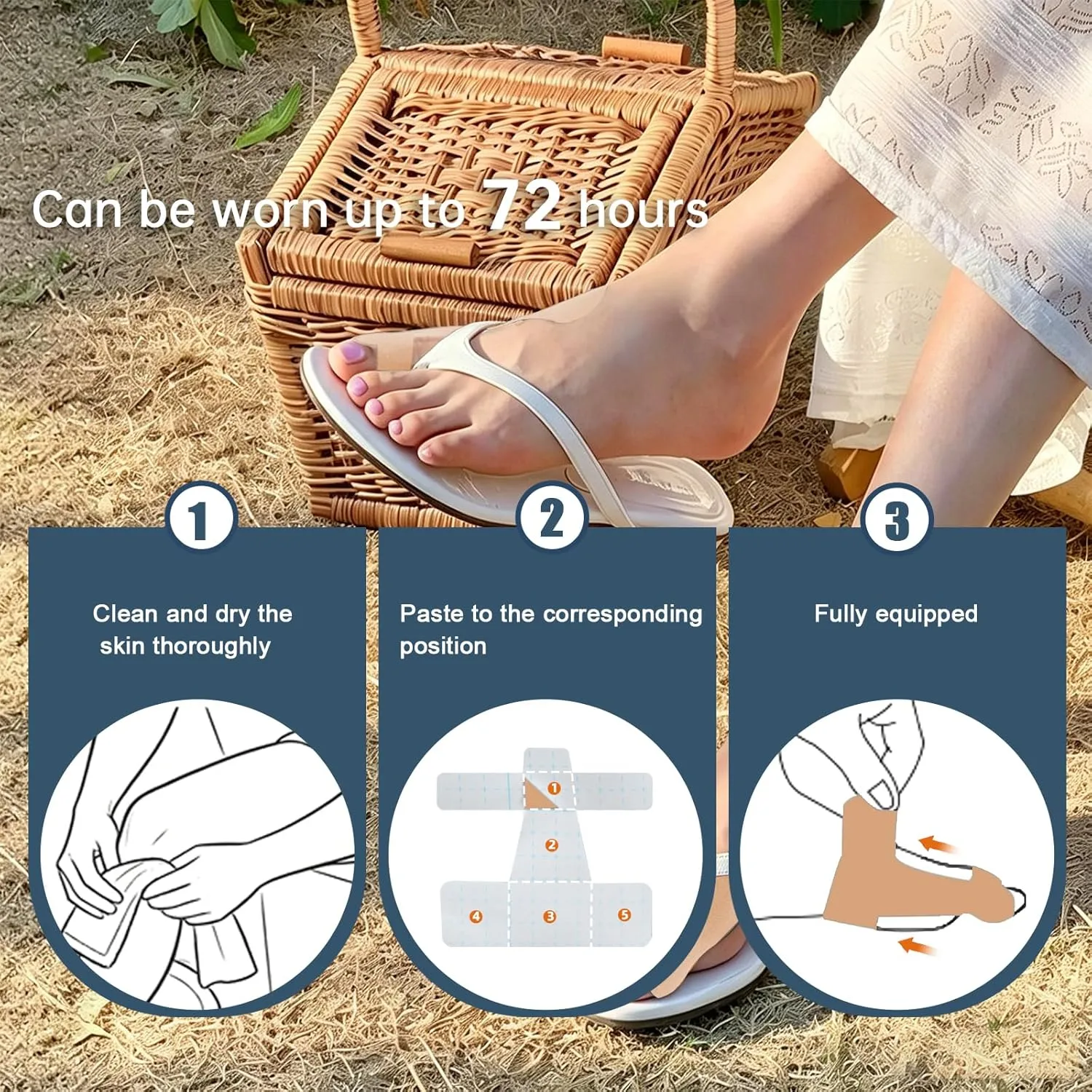 Natravor® Relief Botanical Bunion Comfort Patcht