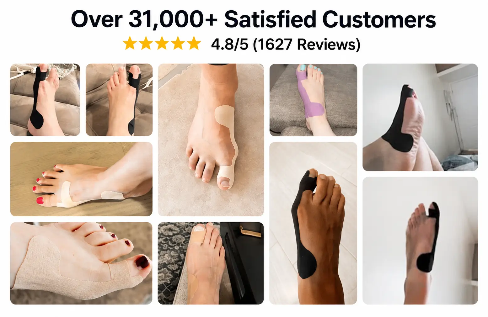Natravor® Relief Botanical Bunion Comfort Patcht