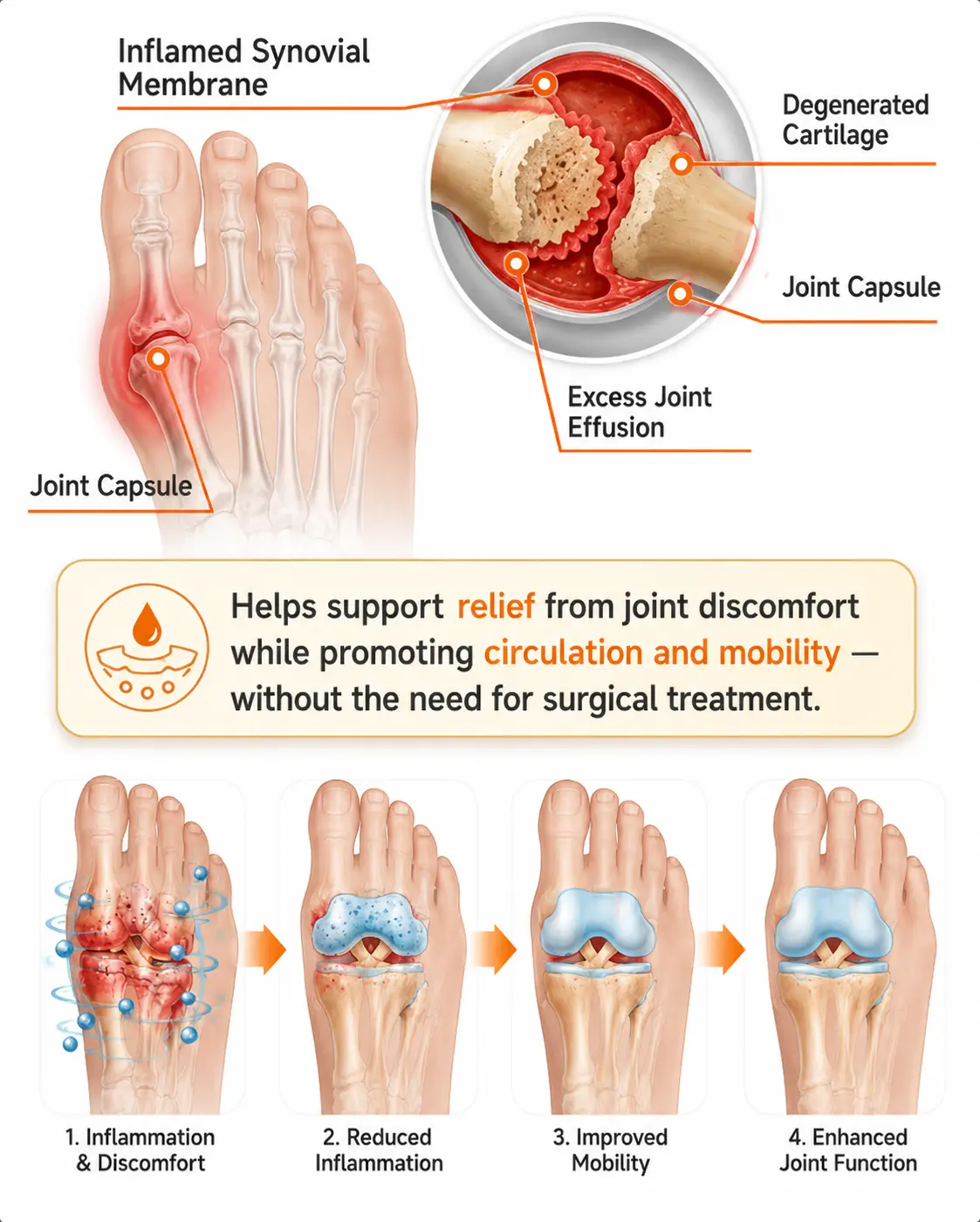 Natravor® Relief Botanical Bunion Comfort Patcht
