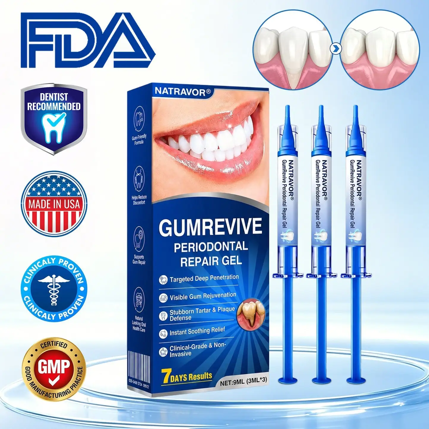 Natravor® Thismile NH-10 Toothpaste Serum for Enamel & Gum – Advanced Therapy
