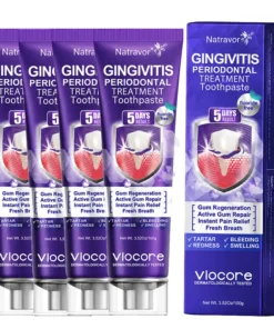 𝐍𝐚𝐭𝐫𝐚𝐯𝐨𝐫® VioCore Bee Venom Gingivitis & Periodontitis Treatment Toothpaste