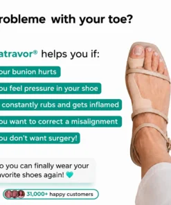 Natravor® Bunion Comfort Patch